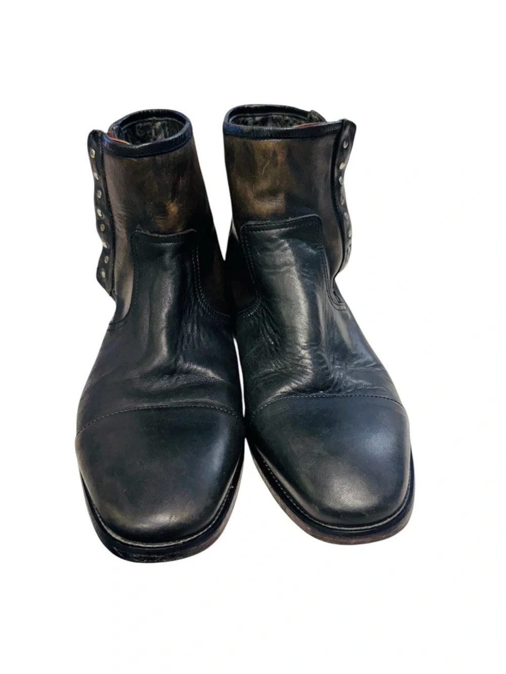 Grail John Varvatos Collection Fleetwood Multi-Prong Men’s Boots Size 12